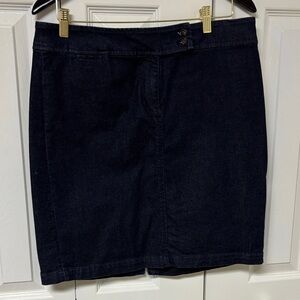 Talbots Navy Pencil Skirt